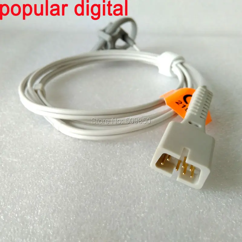 

Compatible COMEN C90,popular digital DB9 1m/3ft pulse probe neonatal silicone wrap spo2 sensor