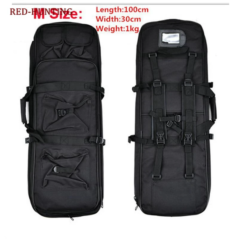 

Outdoor Military Hunting Bag Nylon 85CM Tactical Gun Bag Hunting 33'' Gun Accessory Protection Case Backpack Square Carry Bag