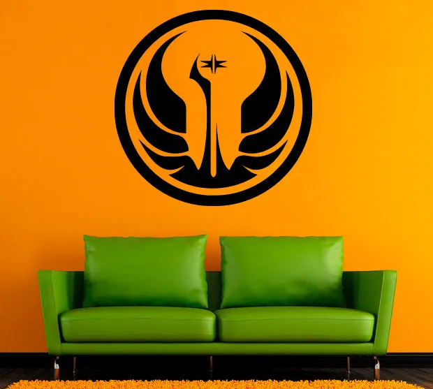 cheap Star Wars Symbol Wall Decal Logo Vinyl Stickers Home Interior Design Nursery Art Office Murals Bedroom Decor