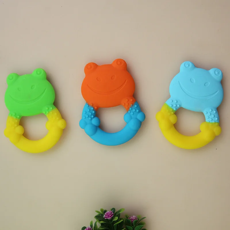 frog teether