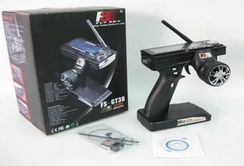 

Free shipping FS-GT3B fs gt3b 2.4G 3CH Transmitter w/ Receiver FLY SKY For RC Car