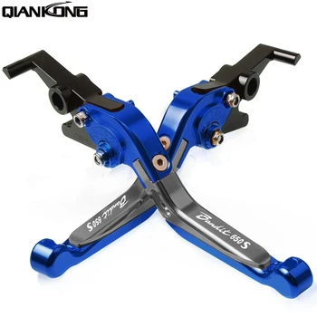 

Motorcycle CNC Adjustable Brake Clutch Levers handle Adjustable Extendable Folding for SUZUKI Bandit 650S 2015 2015 Bandit 650S