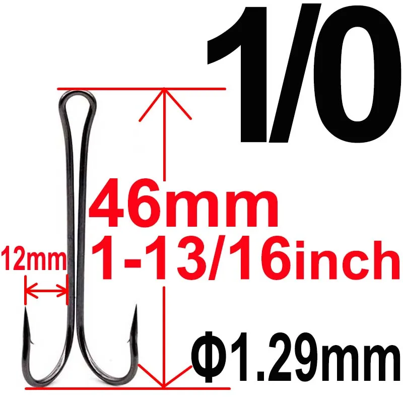 20 шт. длинный хвостовик двойной крючок рыболовные крючки для завязывания мушек duply крючок для джига окуня рыболовные снасти для мягкой приманки - Цвет: 1l0