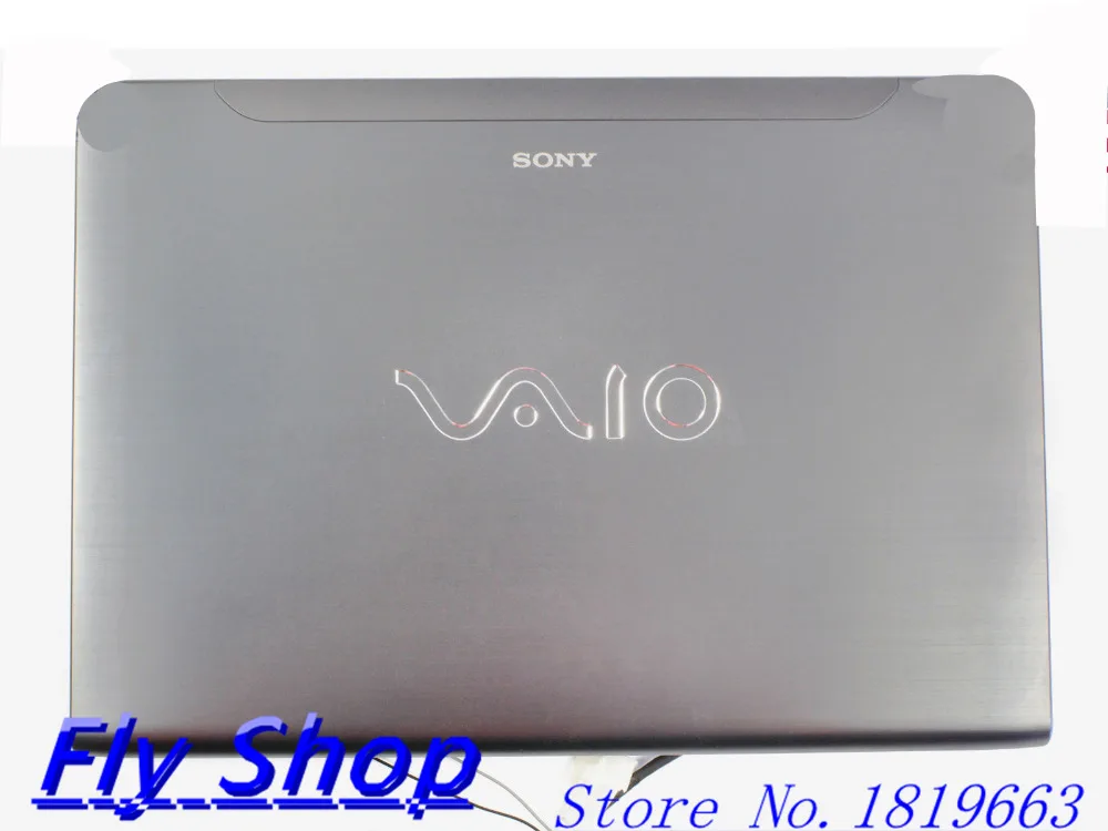 

New/Original For Sony VAIO SVE14 Touchscreen LCD Back Cover Front Bezel 009-100A-1869 Black