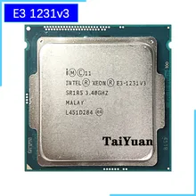 Intel Ксеон E3-1231 v3 E3 1231 V3 E3 1231V3 3,4 ГГц Quad-Core Процессор процессор 8M 80 Вт LGA 1150