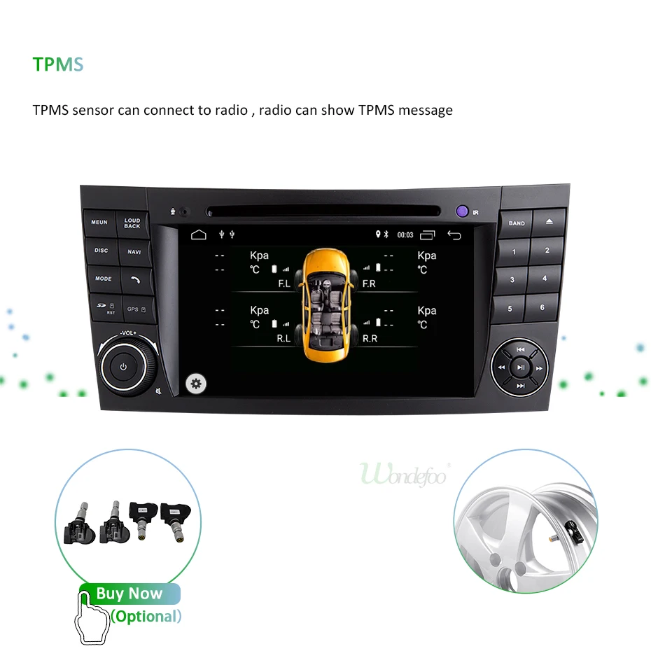Cheap Android 9.0 DSP IPS 64G Car Radio GPS For Mercedes Benz E-class W211 E200 E220 E300 E350 E240 E270 E280 CLS CLASS W219 2 DIN DVD 27