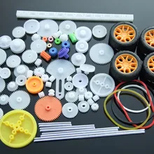 Новинка года 78 Тип DIY упаковка для снаряжения игрушечный автомобиль части двигателя, шестерни комплект оси