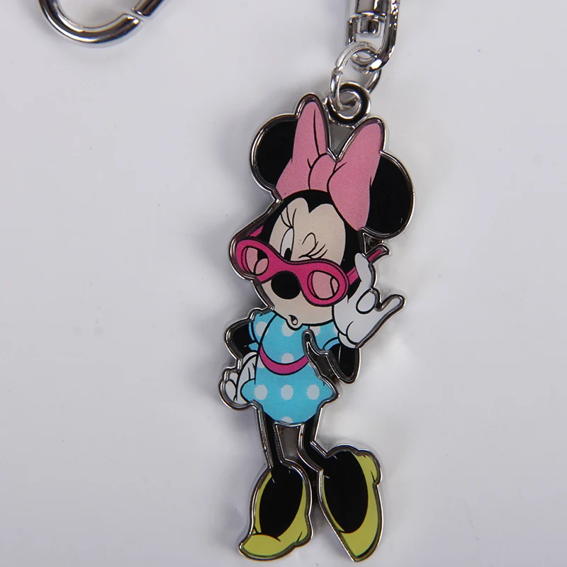 Disney Minnie Железный человек восхитительный porte clef mignon подвеска брелок кулон цепочка для ключей женская сумка ключ кошелек части