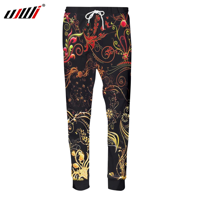 sweatpants with print on front