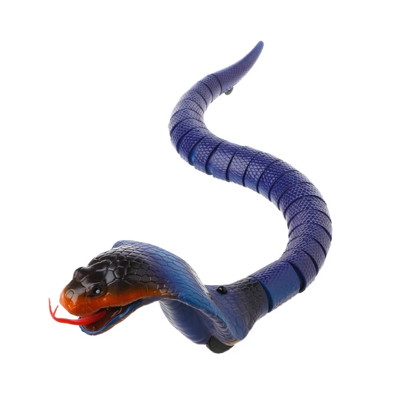Пульт дистанционного управления змеиная игрушка Кобра с выдвижным язычком раскачивающийся хвост Doll-m15 - Цвет: 2