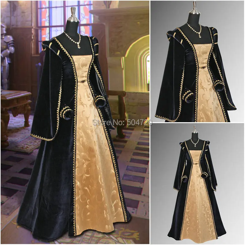 

Custom orderR-910 Vintage Costumes 1860s Civil War Cape Dress/Gothic Lolita Dress Renaissance dress Halloween dress All size