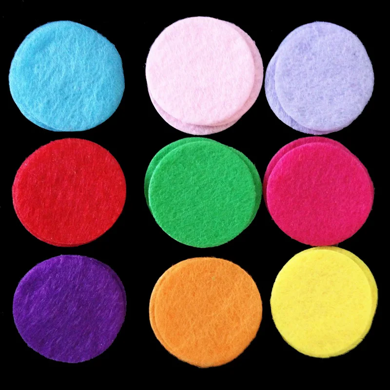 Buy 1000pcs DIY 2.5CM Round Felt Fabric Pads Accessory