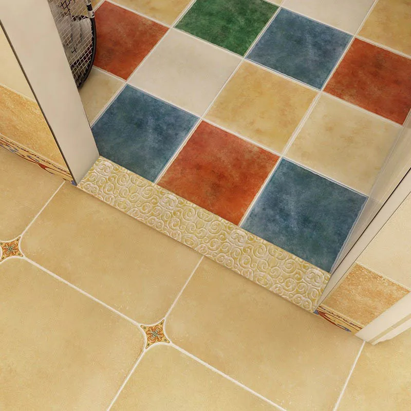 

15*100cm Threshold Stone Sticker Self Adhesive Tile Stickers DIY Mural Home Ground Decorative XHC88