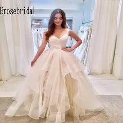 Nueva Llegada Erosebridal 2019 con Cuello en V Vestidos de Novia Vestido de Novia de Tul Correas de Espagueti Vestido de Novia Vestido de Novia Nueva Llegada Erosebridal 2019 con Cuello en V Vestidos de Novia Vestido de Novia de Tul Correas de Espagueti Vestido de Novia Vestido de Novia