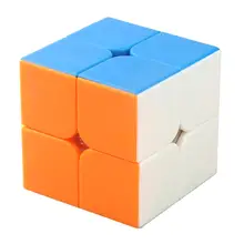 Новое поступление YJ RuiPo 2x2 волшебный куб обучающий игрушки для обучения мозгу-красочные