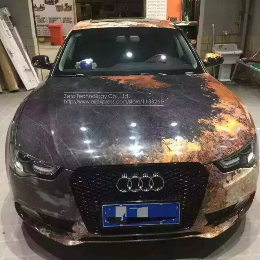Покраска авто под ржавчину