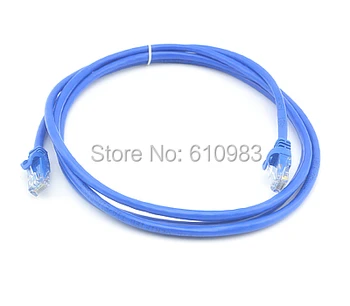 

(5pcs\lot) 2M 6FT Ethernet Cable Blue CAT6 CAT 6 RJ45 Plug to Plug UTP Network Ethernet Patch Cord Lan Cable RJ-45