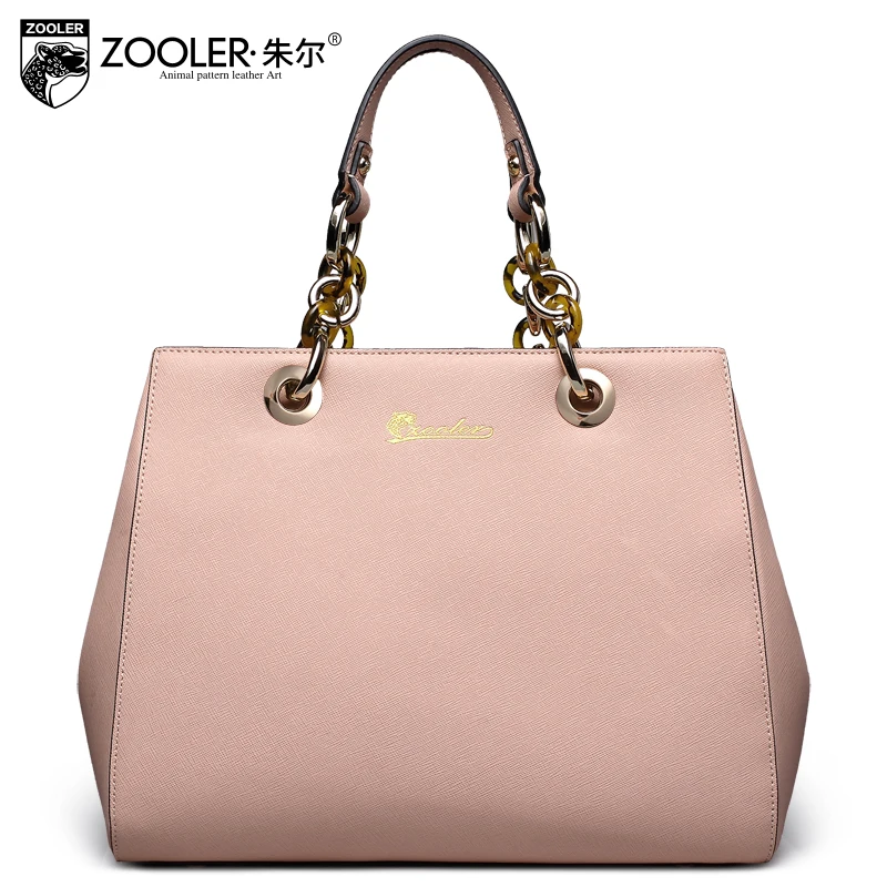 ZOOLER New 2017 Women's Shoulder Bag Chain Handle Luxury Handbags Women Bags Designer Bolsa Feminina Genuine Leather Top