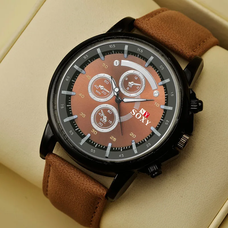 SOXY часы мужские модные спортивные кварцевые часы Relojes Hombre мужские s часы брендовые Роскошные Бизнес водонепроницаемые часы Relogio Masculino