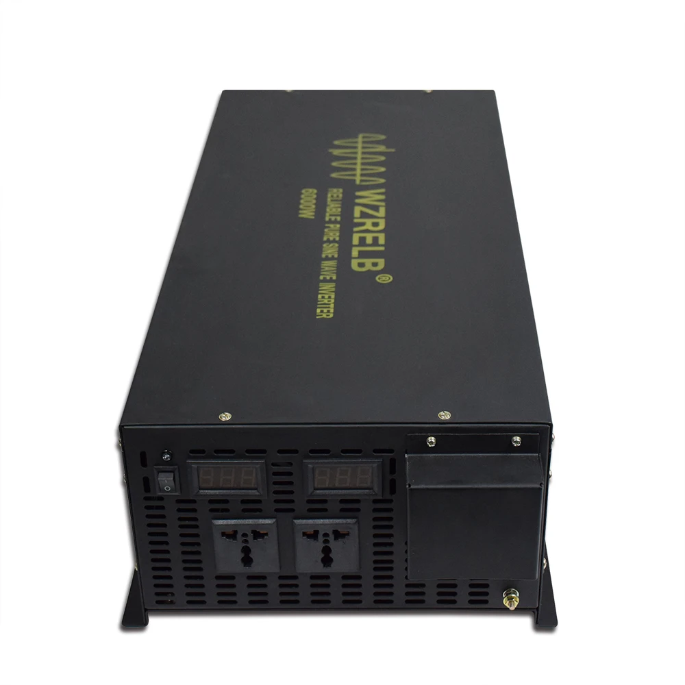 6000 W czysty sinus falownik falowy 24 V 220 V energii wiatrowej falownika 12 V/36 V/ v/48 V/72 V/96 V/110 V DC do 120 V/230 V/240 V AC pilot zdalnego sterowania 6000 W czysty sinus falownik falowy 24 V 220 V energii wiatrowej falownika 12 V/36 V/ v/48 V/72 V/96 V/110 V DC do 120 V/230 V/240 V AC pilot zdalnego sterowania