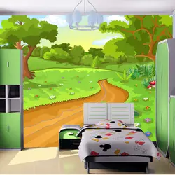 Мультфильм обои детская комната Большая фреска обои для гостиной спальня фон обои обои современный