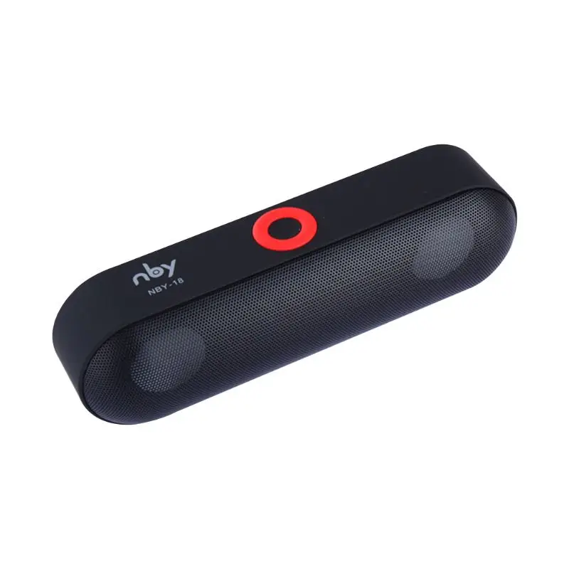 OOTDTY беспроводной Bluetooth динамик мини портативный Smart плеера стерео звук Открытый Путешествия Автомобильное устройство карты памяти AUX USB - Цвет: Черный