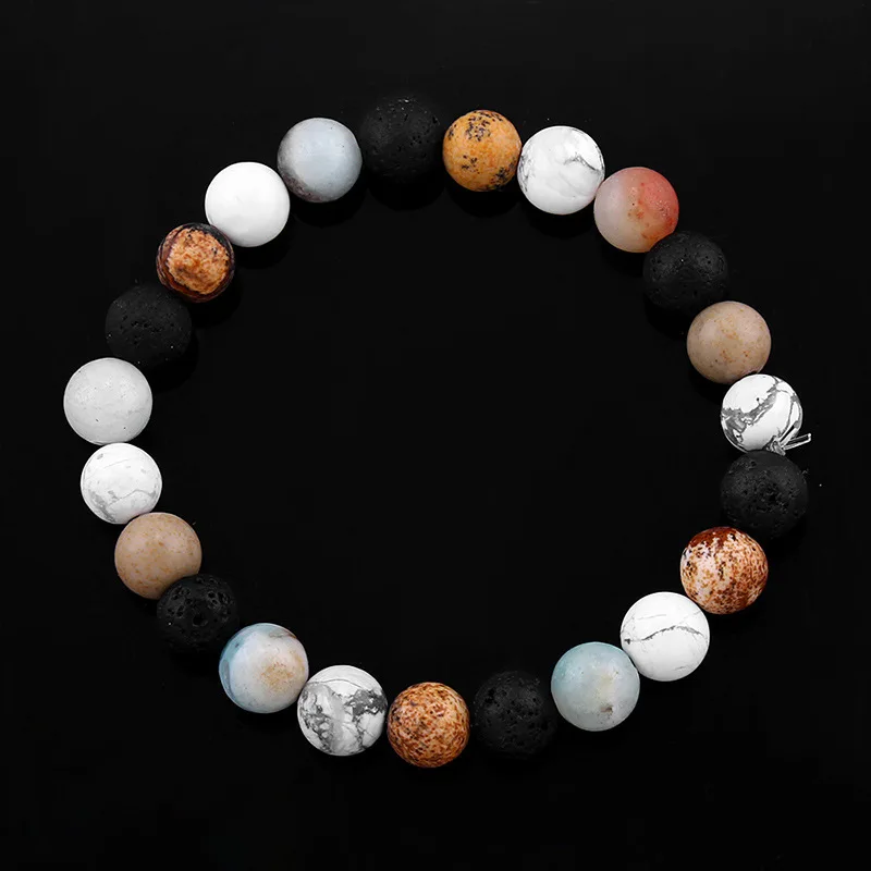 DIEZI Йога Вселенная Galaxy планет браслеты из камней и браслеты с разноцветными бусинами молиться мала ручной работы браслет для женщин мужчин ювелирные изделия