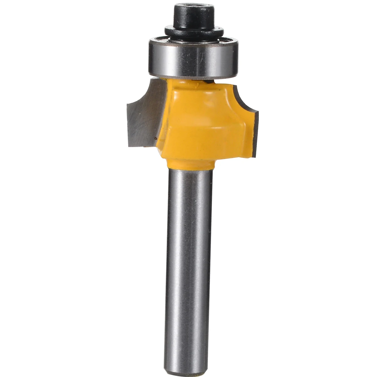 4pcs 1/4" Shank Round Over Router Bit Set 1/2" 3/8" 1/4" 1/8" Radius for Wooworking Cutter Tool