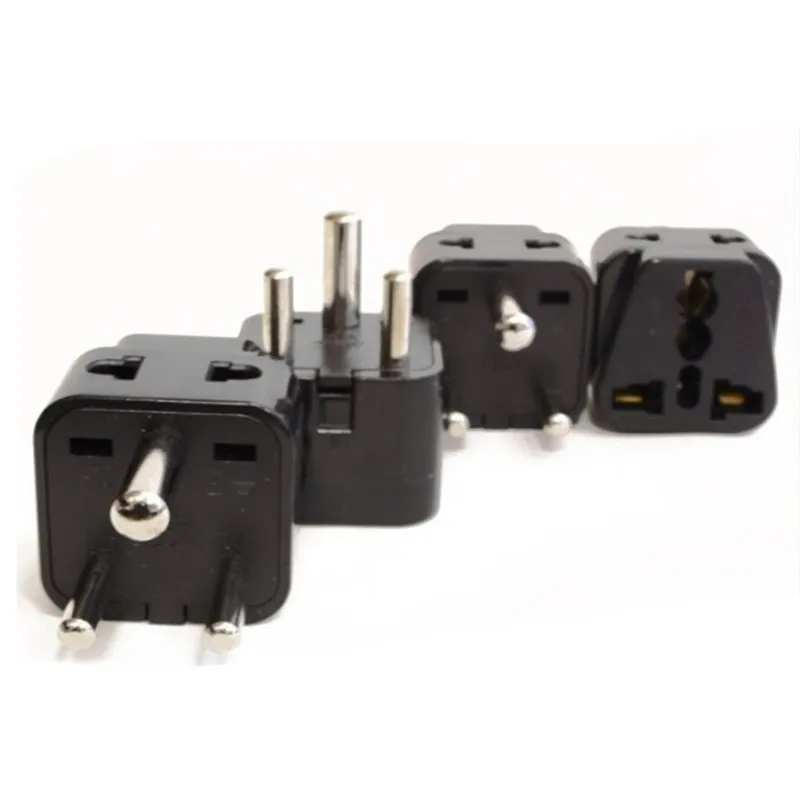 1 to 2 South Africa ZA India IN Plug Adapter Universal Converter Travel