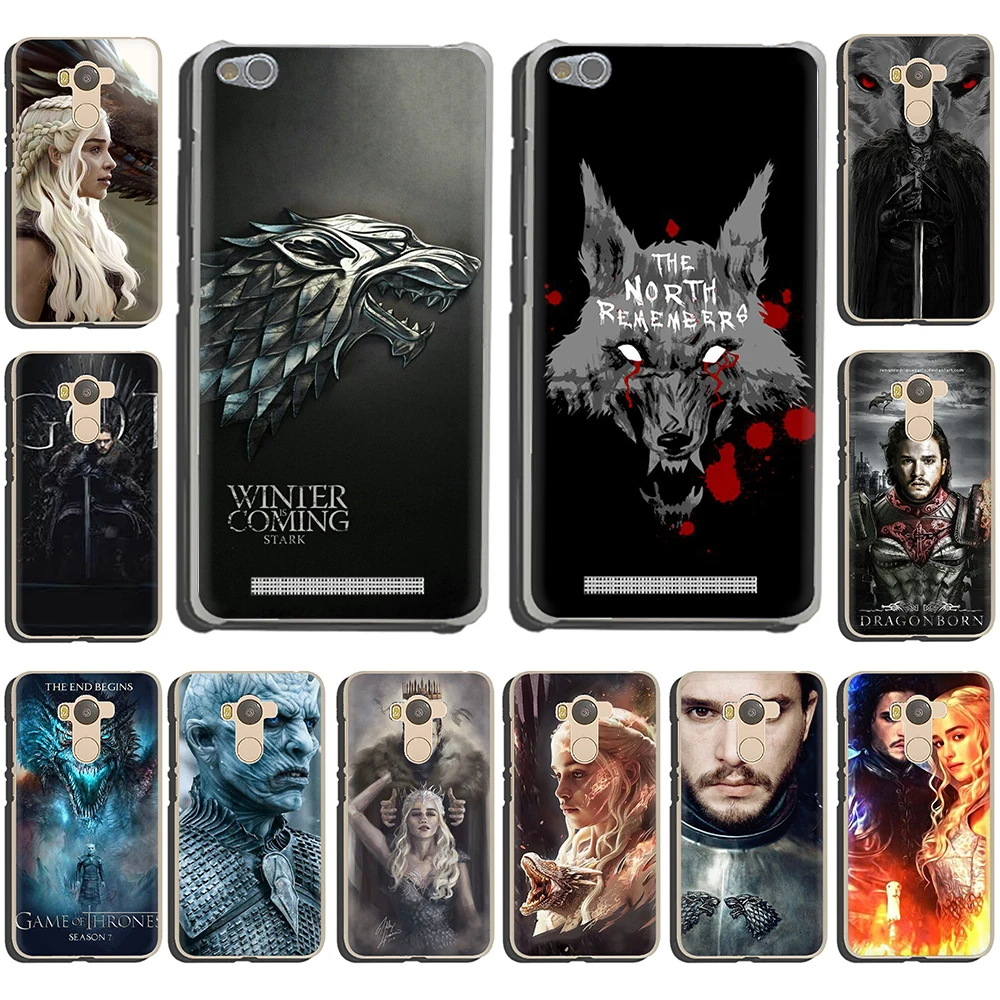 

Game Thrones Daenerys Hard Phone Cover Case for Redmi 4X 4 5 6 7A GO Note5 6 7 8 K20 Pro