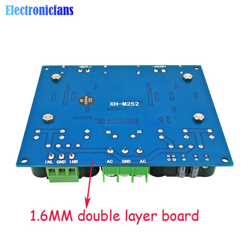 Ультра высокая мощность цифровой усилитель модуль AC 24 в стерео tda8954-й двойной чип 2x420 Вт XH-M252 цифровой усилитель мощности