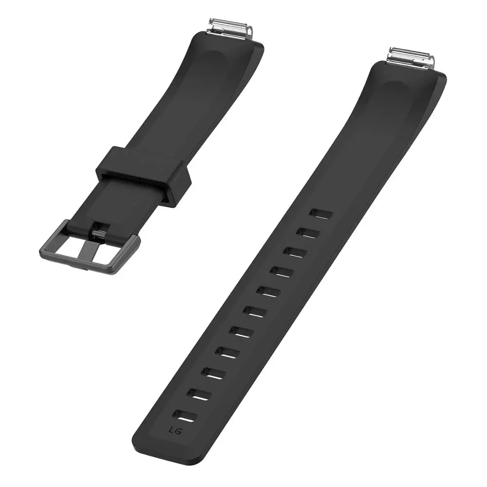 Силиконовый ремешок на запястье, Браслет для Fitbit Inspire/Inspire HR трекер активности Замена для умных часов ремешок на запястье - Цвет: Black