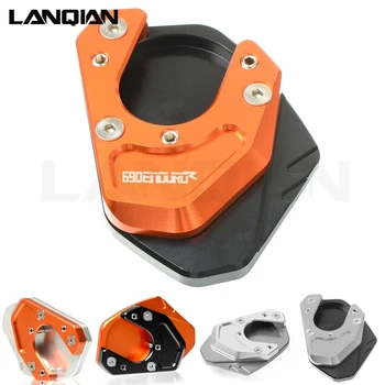 

For KTM 690 Enduro R 2009-2011 2012 2013 2015 Motorcycle CNC Kickstand Foot Side Stand Extension Pad Support Plate With Logo