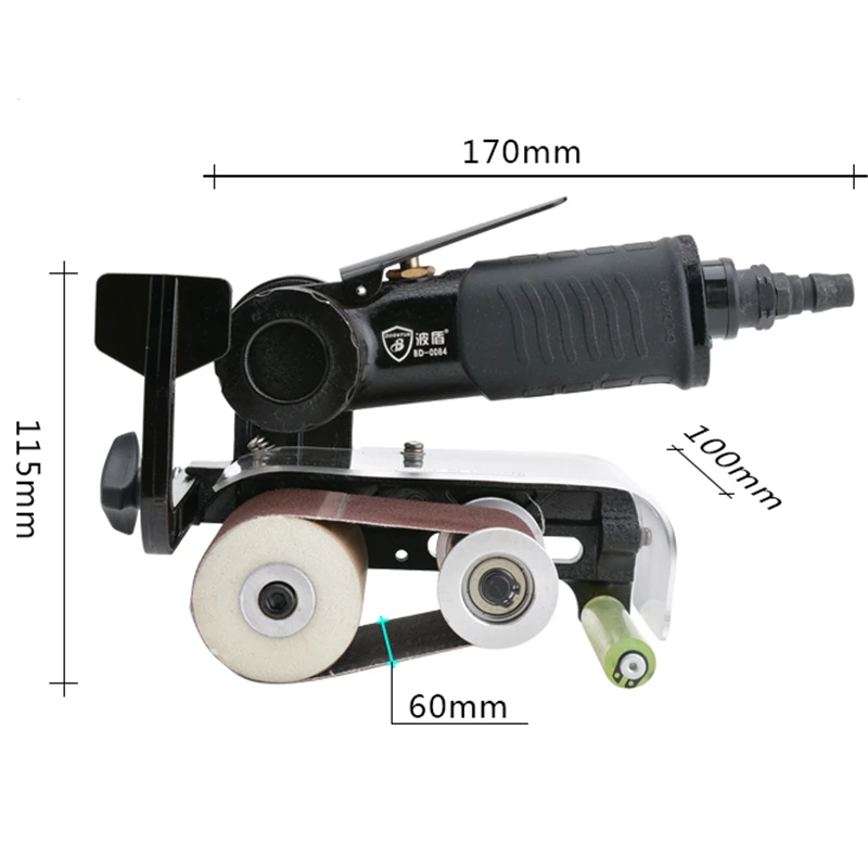 pneumatic air belt sander7