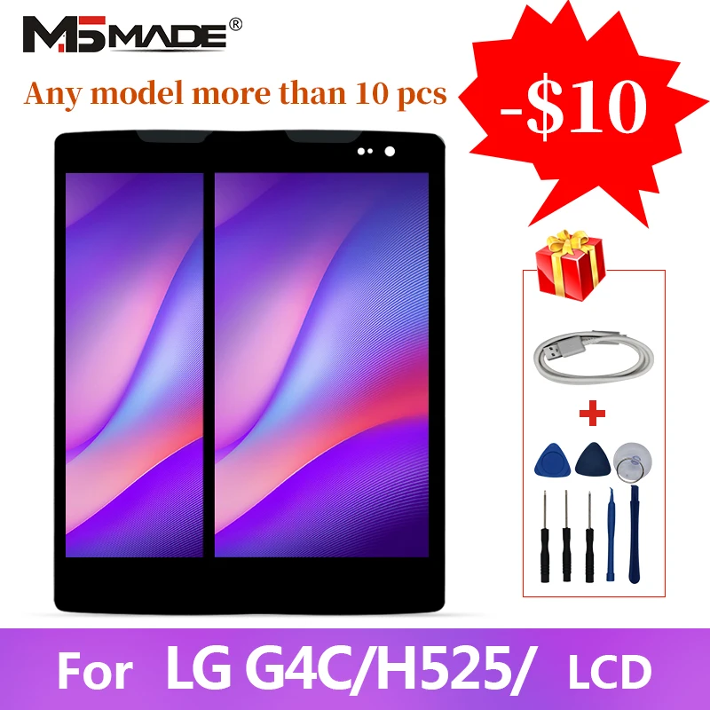 

5.0" For LG Magna G4C H525N H525 LCD Touch Screen Digitizer Display Replacement Parts For H522Y H520Y H500 With Frame Free Ship