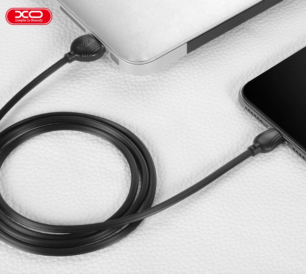 XO 100CM 2.4A Mobile Phone Data Type C Cable Micro USB Cable For