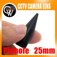 5pcs/lot High Quality Metal Pointed cone 25mm lens wide angel cctv Security lens cctv CCD/CMOS Camera