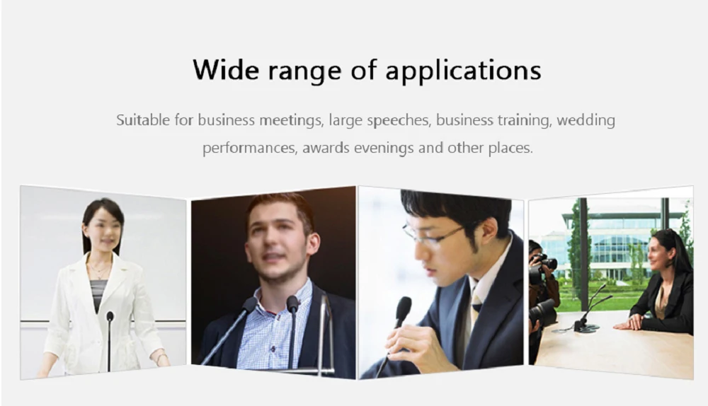 range of applications
