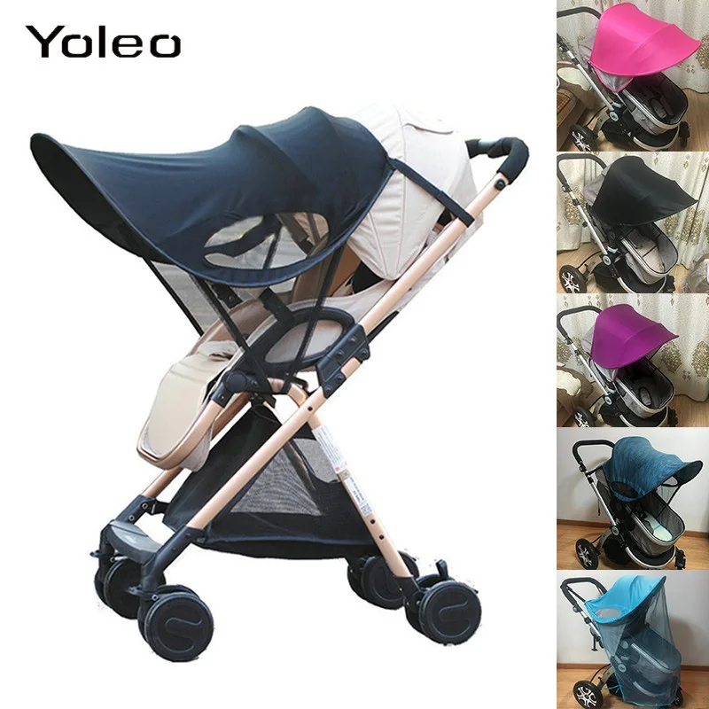 

Baby Stroller Sun Visor Carriage Sun Shade Canopy Cover for Baby Prams Stroller Buggy Pushchair Cap Hood stroller accessories