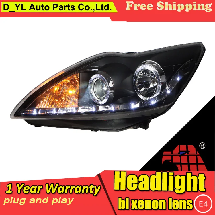 Car Styling For Ford Focus headlights 2009 2011 Focus led headlight
