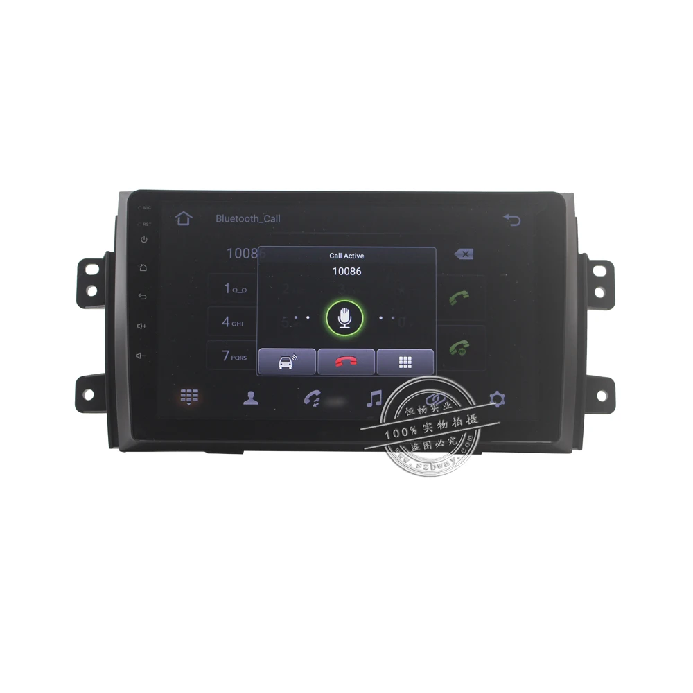 Flash Deal HACTIVOL 9" 1024*600 Quadcore android 9.1 car radio for Suzuki SX4 2011-2016 Fiat sedici 2006-2010 car DVD player gps navi Wifi 15