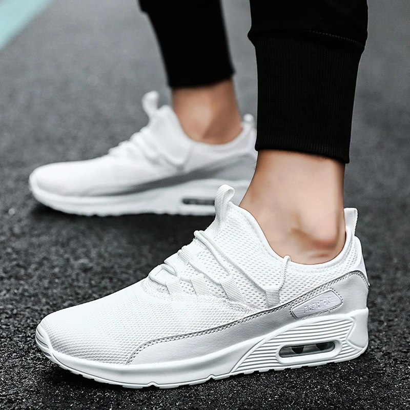 

Fashion New Men Shoes Summer Mesh Breathable Outdoor Sport Casual Shoes Men Seaker Men Boots 2019