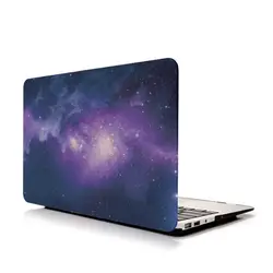 Чехол ночное небо Звезда серии черный Жесткий цена оптовой продажи для MacBook Air 13 11 Retina 12 Pro 13 15 ноутбук чехол для Mac Book