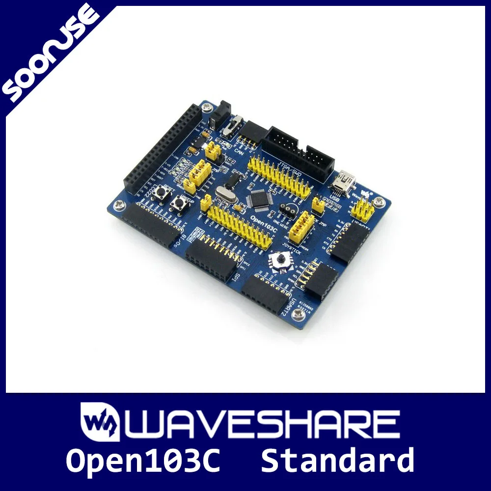 Waveshare Open103C Standard STM32F103CBT6 STM32F103 ARM Cortex-M3 STM32 Development Board + PL2303 USB UART Module | Компьютеры и офис