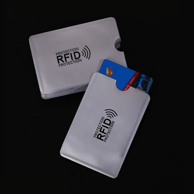 

Anti Rfid Blocking Reader Lock Metal Card Holder Aluminium Porte Carte Rfid Protection Covers for Credit Cards Case Cardholder