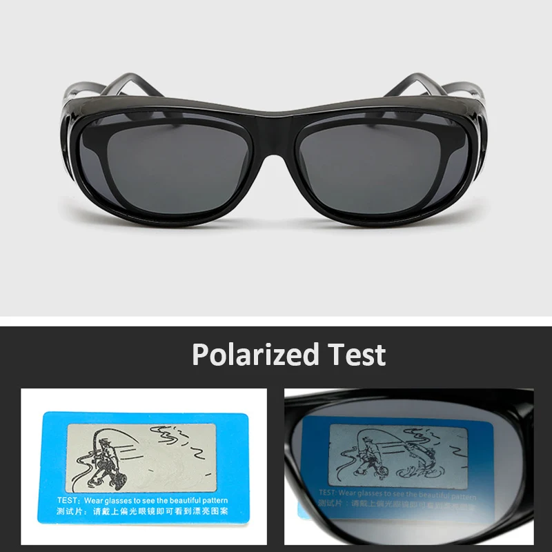 Унисекс носить по рецепту очки поляризованные солнцезащитные очки HD поляризованные желтые линзы очки ночного вождения