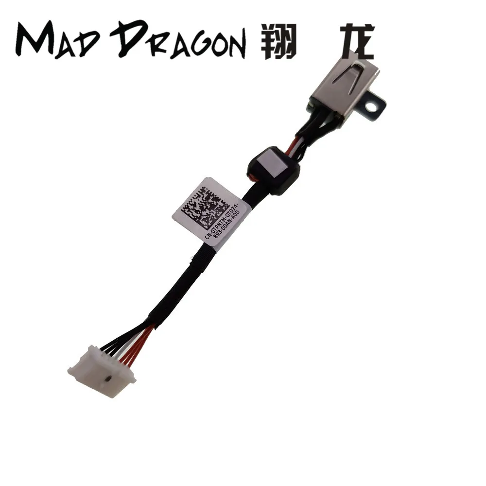 MAD DRAGON Brand laptop new DC-IN DC Power Jack Cable For Dell Precision 3800 M3800 XPS 15 9530 VAUB0 DC30100800  TPNTM 0TPNTM 