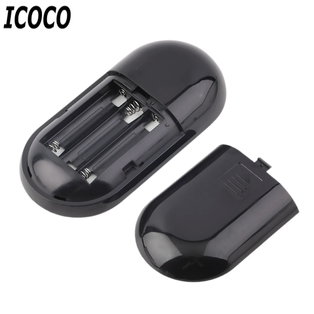 Icoco черный/белый wirelessrf пульт дистанционного управления для SMD 5050/3528 RGB Светодиодные ленты Light Touch диммер RGB полосы света контроллер