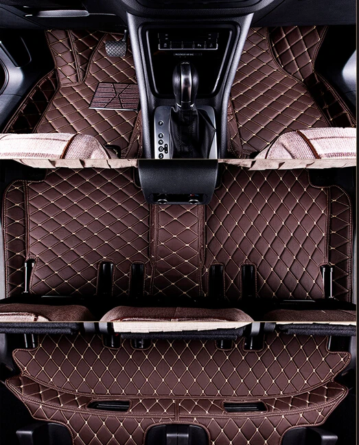 Лучшее качество! Автомобильные коврики на заказ для Toyota Esquire 7 мест-2001 водонепроницаемые Автомобильные ковры для Esquire 2013