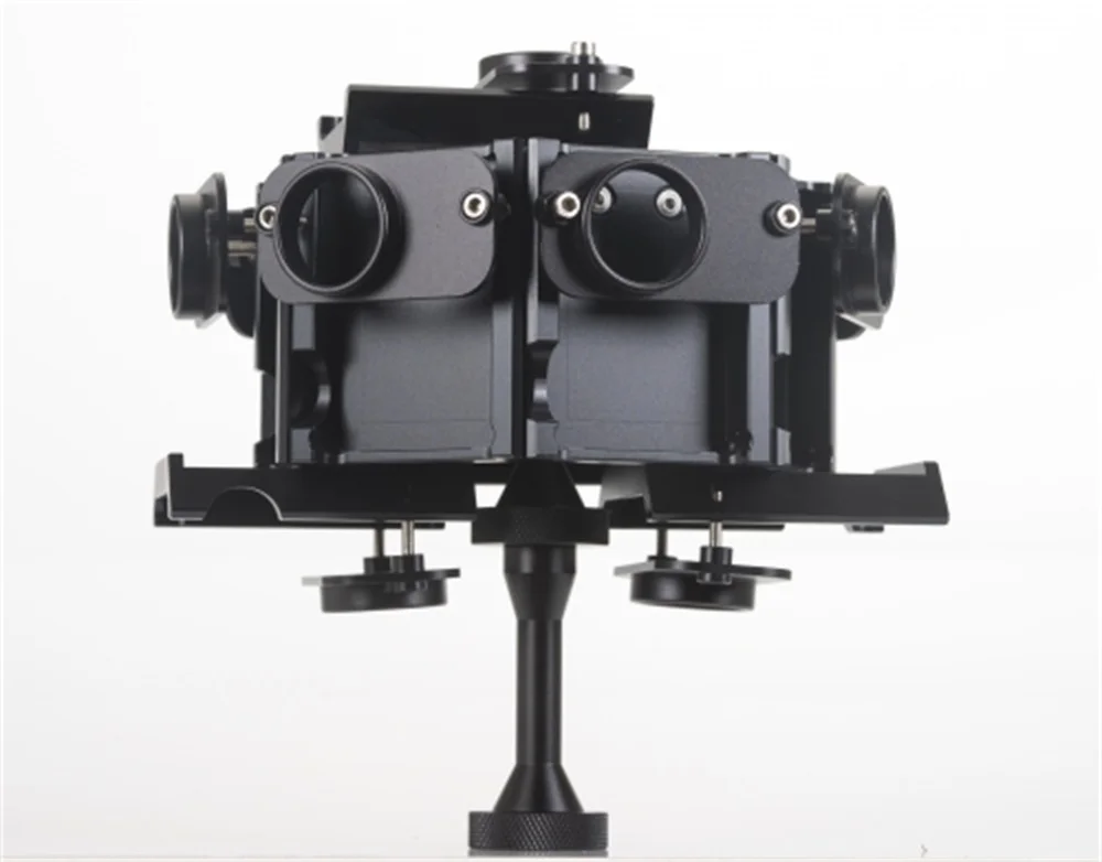 PG4-10S 360 VR degree Panoramic bracket Rig For GoPro Hero3 3+ 4 mount 10 sport camera vibration during shooting